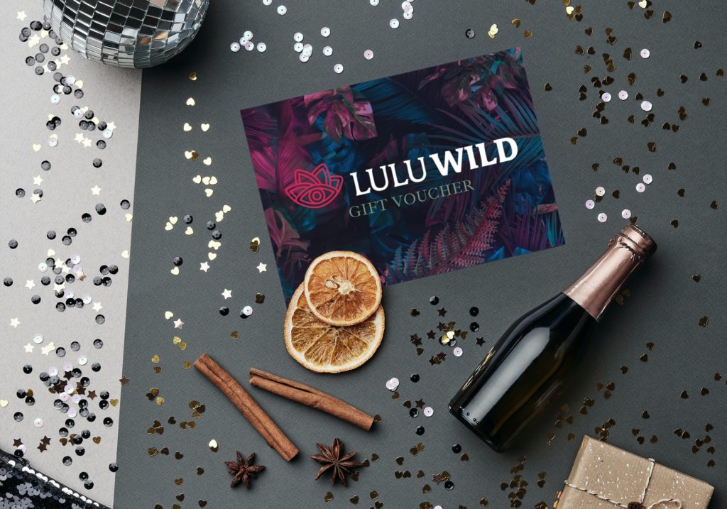 Lulu Wild gift voucher mockup