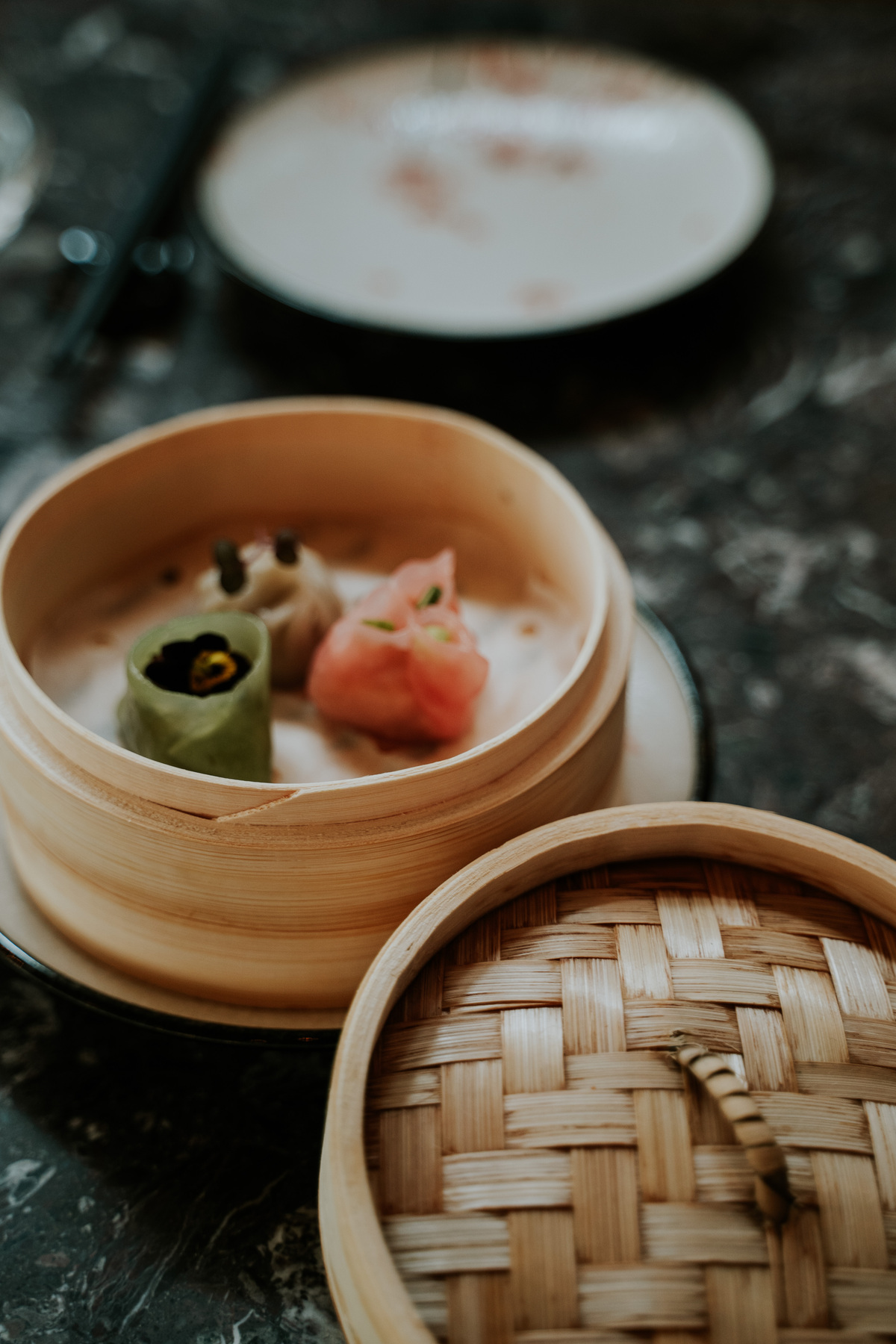 Dim sum from the pre-show menu at Lulu Wild Birmingham