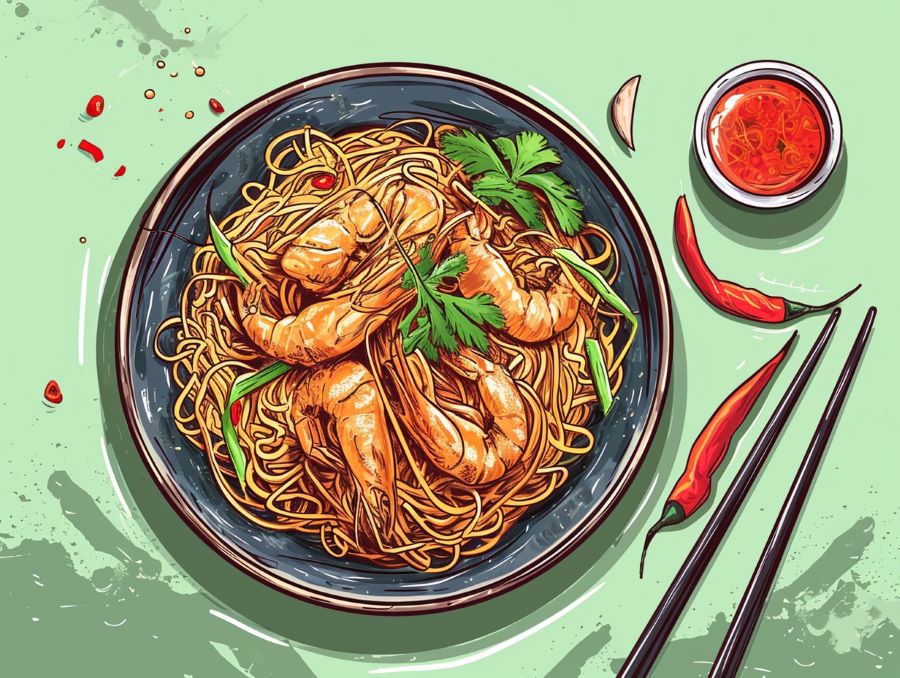 Singapore Noodles Recipe