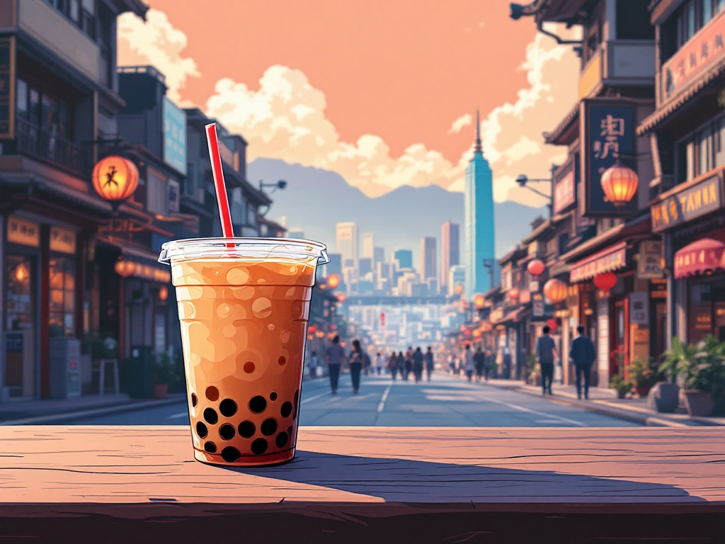 The history of bubble tea