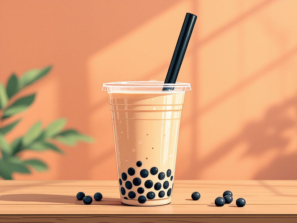 Milk bubble tea