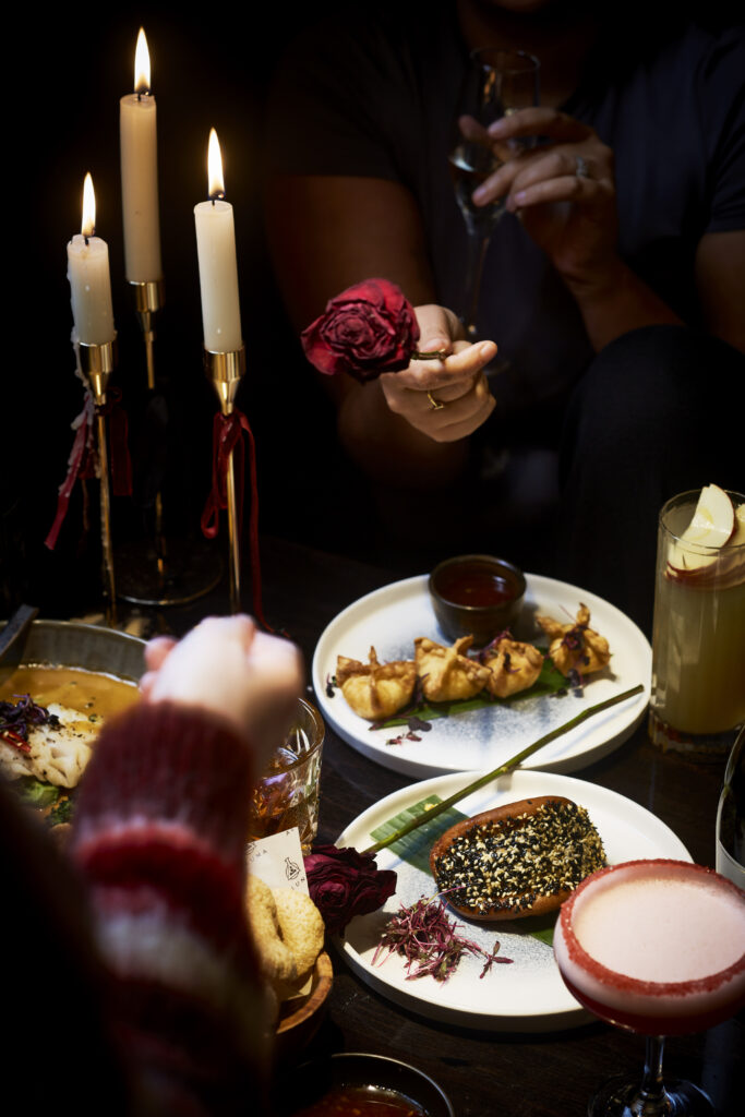 Valentine's Day menu in Birmingham